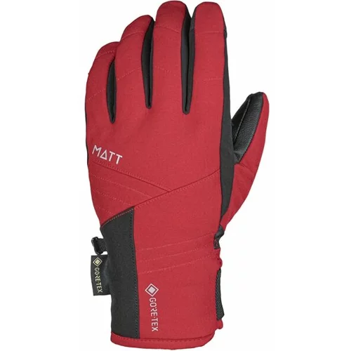 Matt SHASTA GORE-TEX GLOVES Ženske skijaške rukavice, crvena, veličina