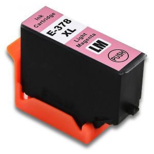 All4Printing EPSON 378XL LM / 478XL LM - T3796 , kompatibilna kartu&amp;scaron;a light magenta Slike