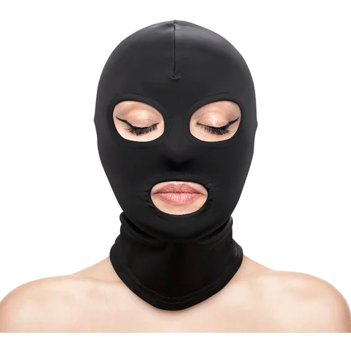 Ns Novelties Fetish & Fashion Eyes & Mouth Hood Black