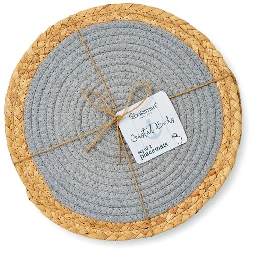 Cooksmart &amp;reg; Podmetač 2 kom od morske trave &amp;oslash; 30 cm Costal Birds &amp;ndash; Slike