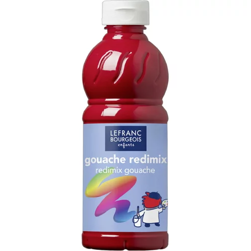  Redimix tempera Lefranc & Bourgeois (500 ml, barva: rdeča)