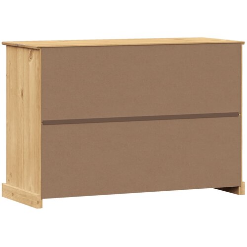  Komoda s ladicama VIGO 113 x 40 x 75 cm od masivne borovine Slike