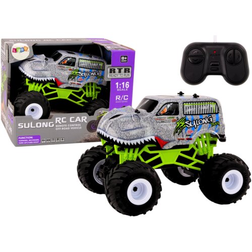  Buggy na daljinsko upravljanje 1:16 Dinosaur - sivi Cijene