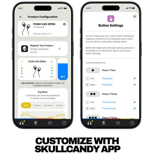 Skullcandy Push 540 Otvoreni nosač za u&amp;scaron;i, boja kosti S4PFW-T001 Slike