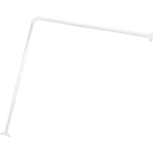 Tendance Držač za zavjesu za kadu, aluminij, 80x80 cm, bijela Cene