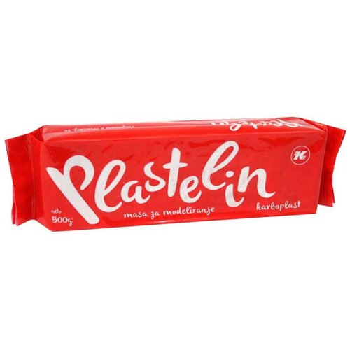 Karbon Plastelin rdeč, 500 g Cene