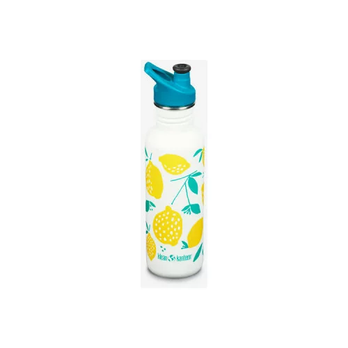 Klean Kanteen nerjavna steklenica classic w/sport cap – lemons 800 ml