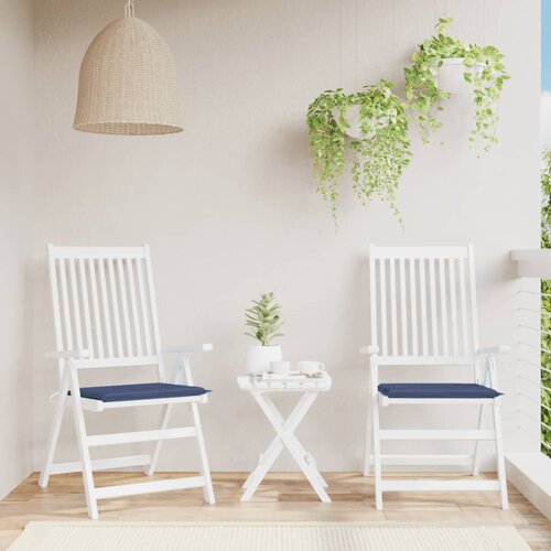 vidaXL Jastuci za palete 2 kom modri 50 x 50 x 3 cm od tkanine Oxford Cijene