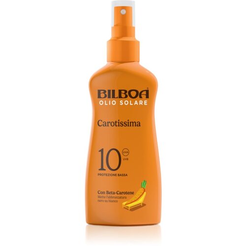 Bilboa Carotissima Olio olje v pršilu za sončenje z betakarotenom SPF 10 200 ml Cene