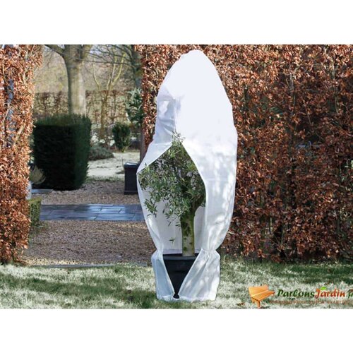  Zimska koprena z zadrgo 70 g/m&sup2; bela 2,5x2,5x3 m, (20598405) Cene