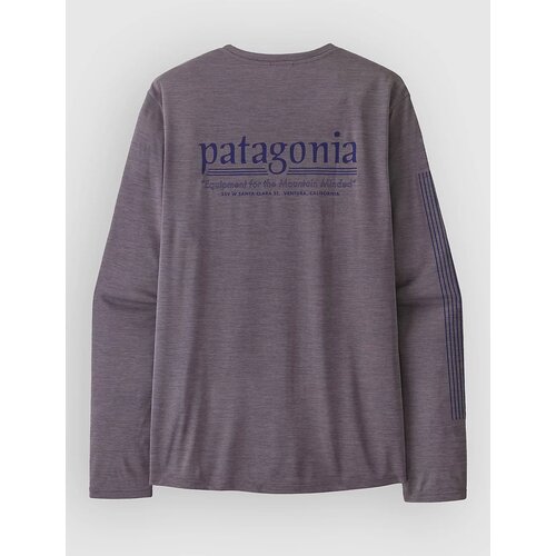 Patagonia Cap Cool Daily Shirt - Hut Tripper Majica z dolgimi rokavi may grey / lt may grey xdye Cene