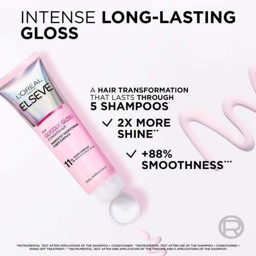 L&amp;acute;Or&amp;eacute;al Paris L&amp;#039;Oreal Paris balzam za lase brez sijaja - Elseve Glycolic Gloss Slike