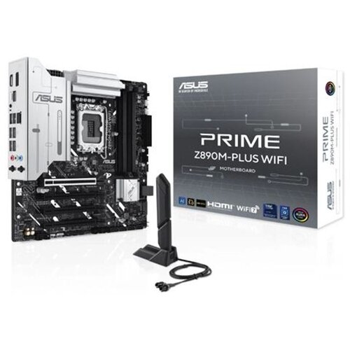 Asus Matična ploča PRIME Z890M-PLUS WIFI LGA1851, DDR5, micro-ATX, Wi-Fi 7 Cijene