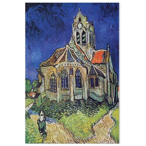  Slika - Vincent van Gogh &amp;ndash; Church at Auvers 40x60 Standard Slike