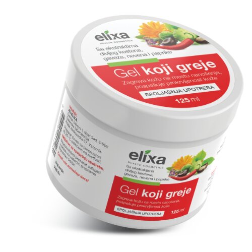 Elixa Gel koji greje, 125ml Cene