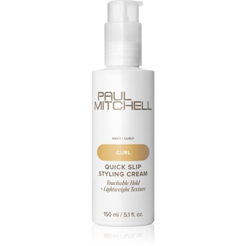 Paul Mitchell Curl Quick Slip Styling Cream krema za stiliziranje za valovitu i kovrčavu kosu 150 ml Slike