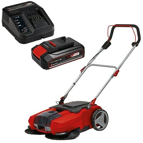 Einhell Power X-Change 18V Set orodij (Akumulatorski pometač TE-SW 18/610 Li-Solo + Starter set) productname.garantie.plussign BAUHAUS garancija 5 let za naprave na električni ali motorni pogon Slike