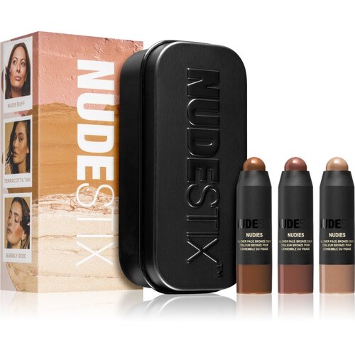 Nudestix Mini Soft &amp;amp; Warm Nudies set dekorativne kozmetike Slike