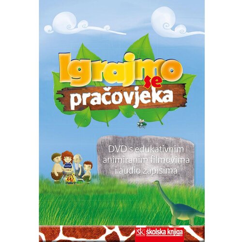 &amp;Scaron;kolska knjiga IGRAJMO SE PRAČOVJEKA - DVD s edukativnim animiranim filmovima i audio zapisima - Marko Pinjuh, Vedrana Gregurić Slike
