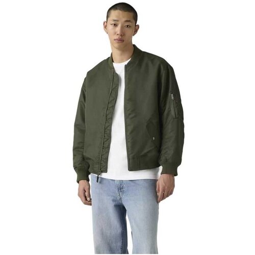Levi&amp;#039;s levis - maslinasta mu&amp;scaron;ka bomber jakna Slike