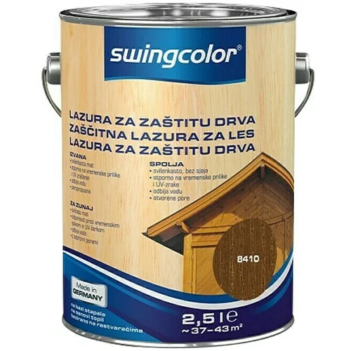 SWINGCOLOR Zaščitna lazura za les Swingcolor (barva: oreh, 2,5 l)