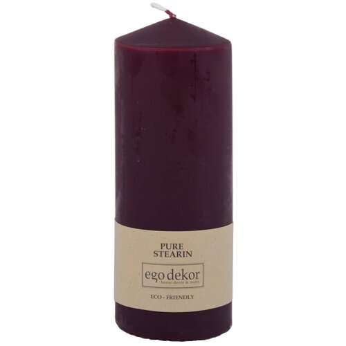 Eco candles by Ego dekor Vinskoo rdeča sveča Top, čas gorenja 50 h Slike