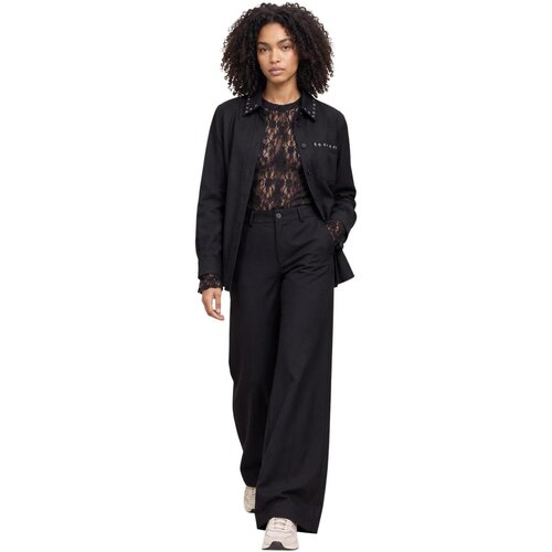 I AM Elegantne hlače ROBERTA WIDE PANT 17500 Črna Slike