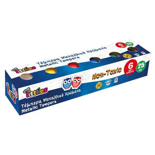 Luna 6-delni set kovinskih tempera barv The Littlies 25 ml Cene
