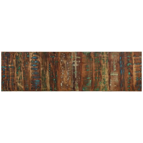vidaXL Naglavna deska Multicolor 180 cm Masivni les Reclaimed Cene
