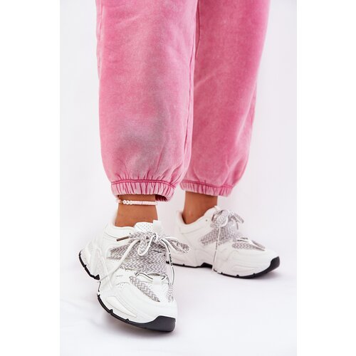 Boto Sneakers Women Sports Shoes With Double Lacing White Efobell Cijene