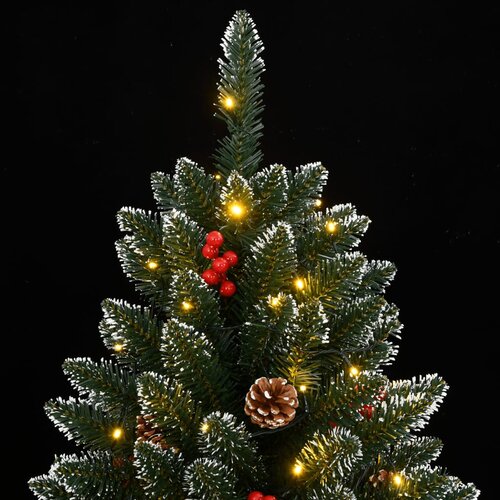  Umjetno božićno drvce s 300 LED žarulja 210 cm Slike