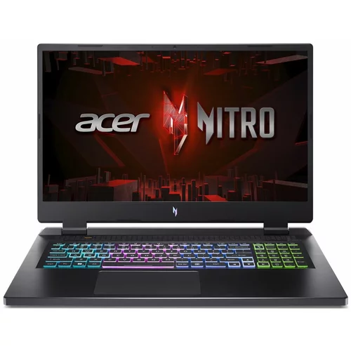 Acer Gaming Notebook Nitro 17 AN17-41-R245, NH.QKMEX.006, 17,3/QHD/Ryzen 7-7840HS/16GB/S512GB/RTX4060-8GB/DOS