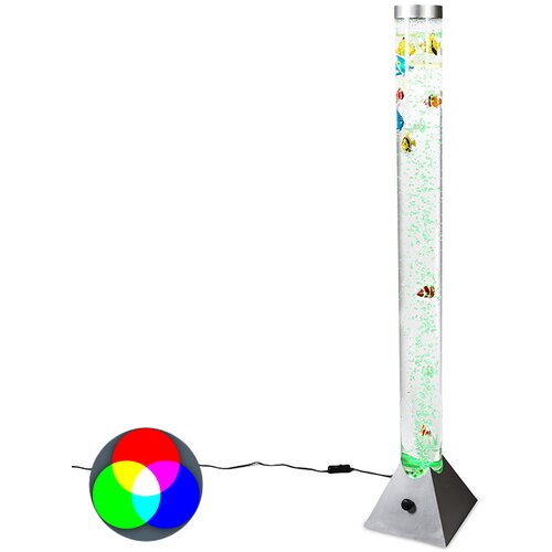 Leuchten Direct Bubble tube 9,5 l siva vključno z LED - Sealife Slike