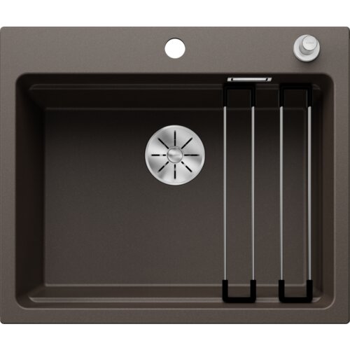 Blanco sudoper ETAGON 6 InFino SILGRANIT pribor inox nosači, s dalj. upr. - KAVA Slike