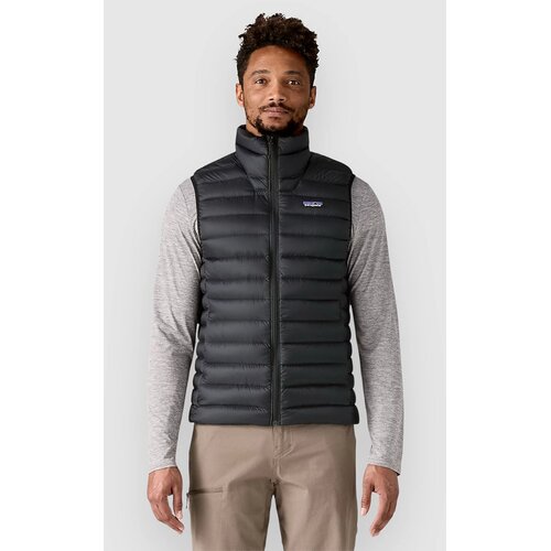 Patagonia Down Brezrokavnik black Cene