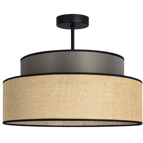  plafonski luster boho 1xE27/60W/230V prečnik 40 cm braon/bež Slike