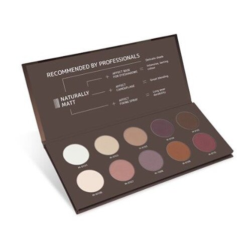 Affect Cosmetics Naturally Matt paleta sjenila za oči 10x2 g Cijene