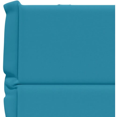  Jastuk za stolac s visokim naslonom GEMERT 6 kom. - Svijetlo plava (polister) 120 x 50 x 3 cm 6 Slike