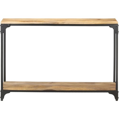 Maison Chic konzolna miza - miza ob steni 110x30x75 cm trden mangov les, (21786225) Slike