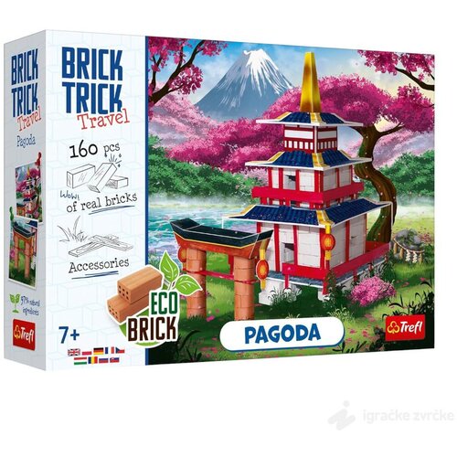  SAZIDAJ PAGODU Brick Trick Trefl Cene
