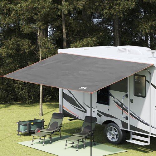 vidaXL Vodoodporna tarp Siva in oranžna 460 x 240 cm Cene