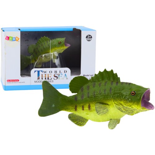  Figurica Riba grgeč 11 cm - zeleni Cene