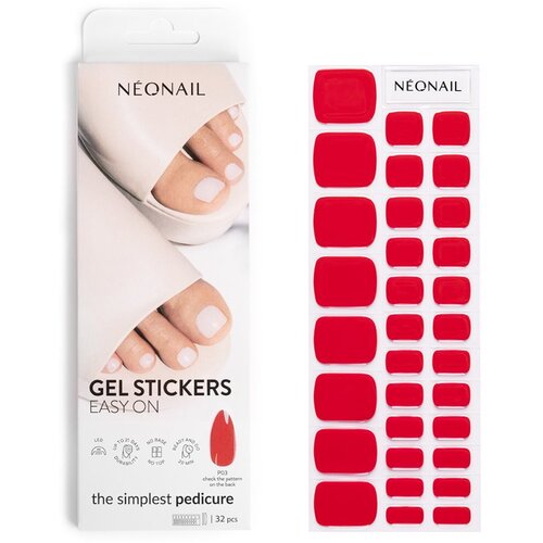 NeoNail Easy On Gel Stickers nalepke za nohte za noge odtenek P03 32 kos Cene