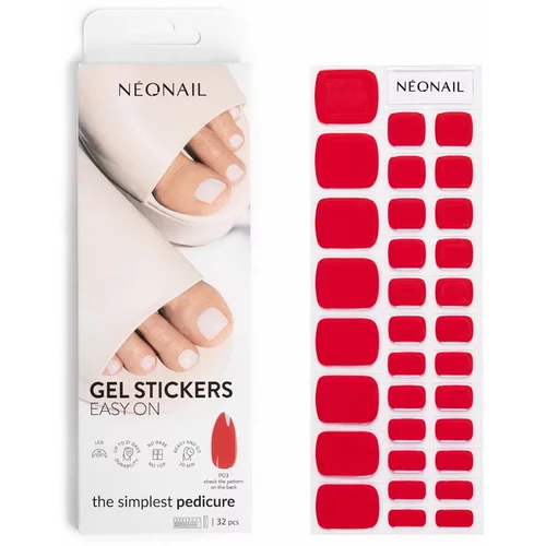 NeoNail Easy On Gel Stickers nalepke za nohte za noge odtenek P03 32 kos