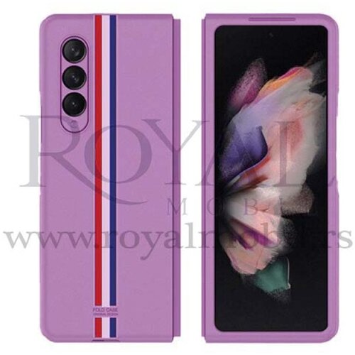  futrola protect case high za samsung galaxy z fold 3 lila Slike