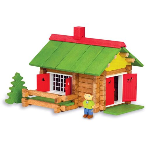 Figure djelovanja Jeujura My Wooden Chalet 100 Dijelovi Playset Cijene