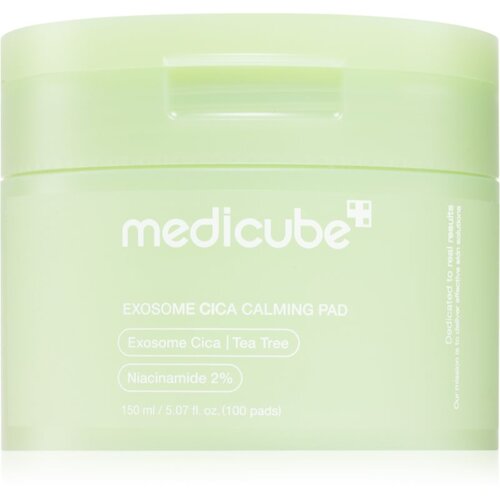 MEDICUBE Exosome CICA Calming Pad blazinice natopljene tonerom s umirujućim djelovanjem 100 kom Cijene