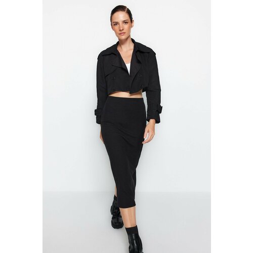 Trendyol Skirt - Black - Maxi Slike
