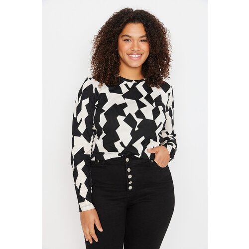 Trendyol Curve Multicolored Knitted Blouse Cene