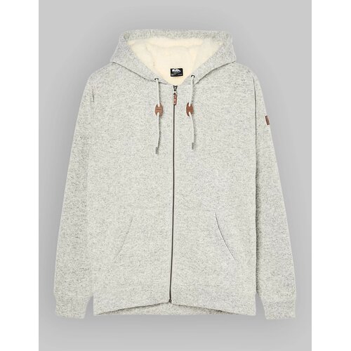 Quiksilver Keller Jakna sherpa light grey heather Slike